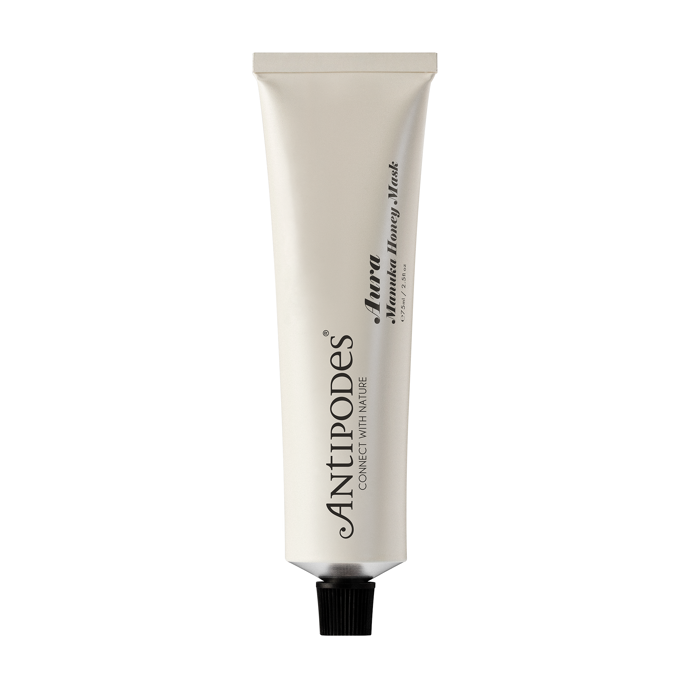 Aura Manuka Honey Mask. Lehká a osvěžující maska pro okamžitou hydrataci a kontrolu nedokonalostí. 
