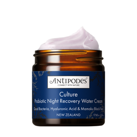 Culture Probiotic Night Recovery Water Cream. Vysoce hydratační péče pro zklidnění, projasnění a rovnováhu pleti.
Culture Probiotic Night Recovery Water Cream. Vysoce hydratační péče pro zklidnění, projasnění a rovnováhu pleti.