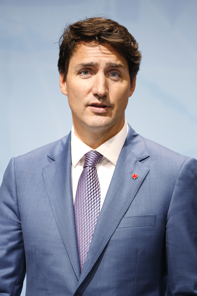  

Premiér Kanady Justin Trudeau
