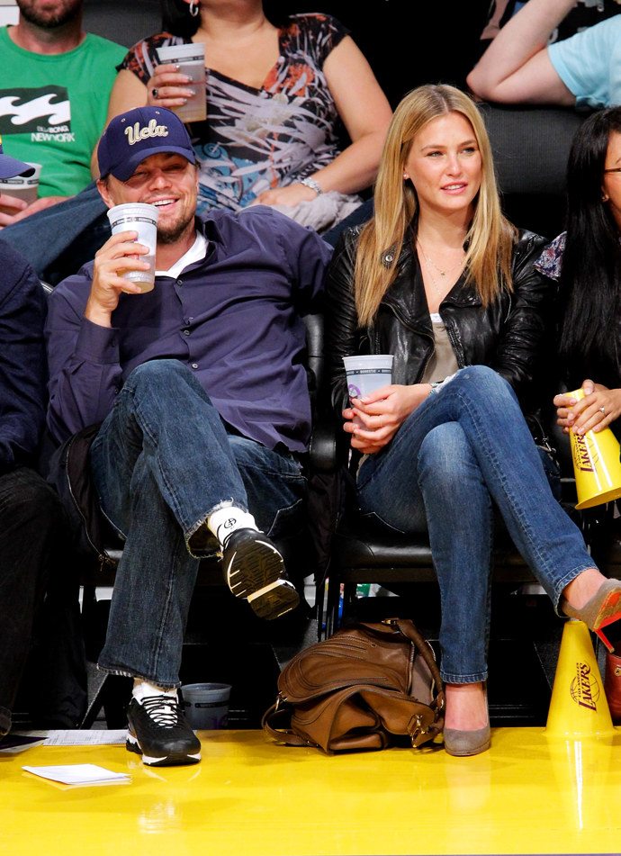  

Leonardo s Bar na utkání Oklahoma City Thunder proti Los Angeles Lakers v dubnu 2010.
