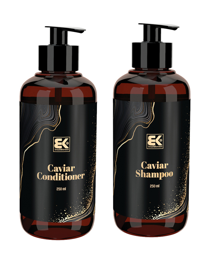  

Kaviárový šampon a kondicionér s keratinem, 659 Kč, Brazil Keratin
