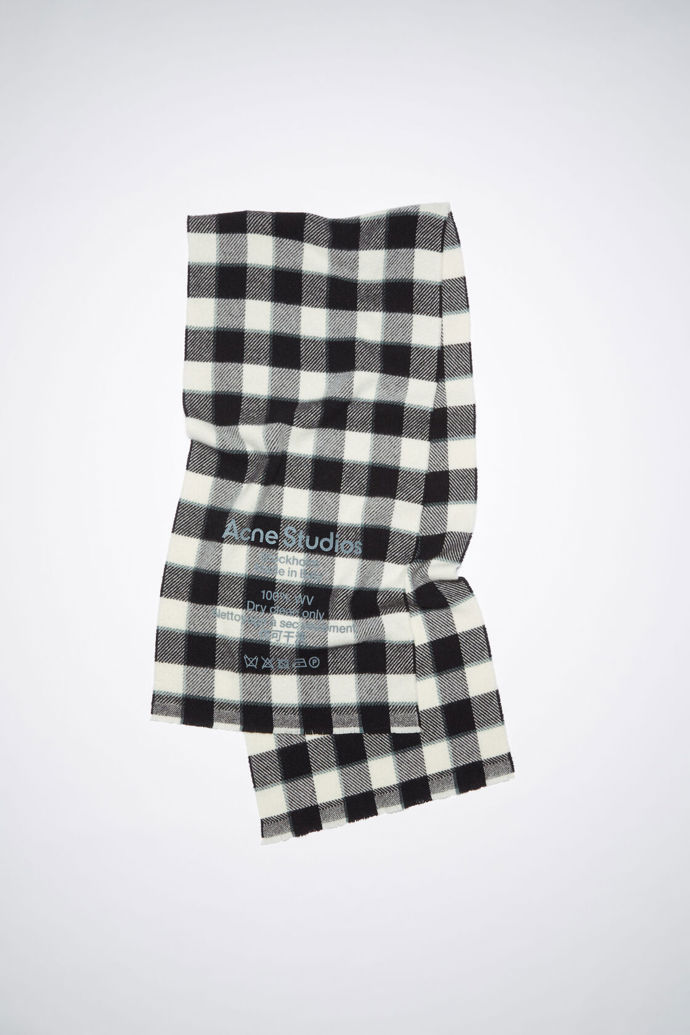 Acne Studios Check Wool Scarf, 170 EUR
