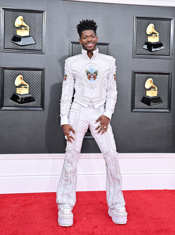  

Lil Nas X na předávání výročních cen Grammy
