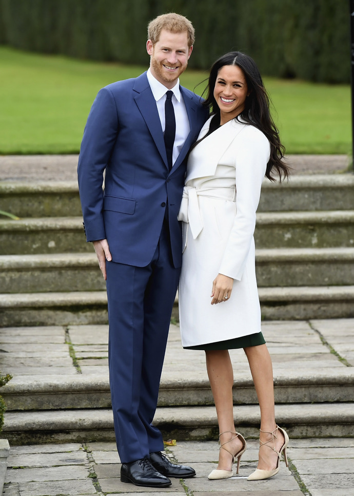  

Princ Harry a Meghan Markle 27. listopadu 2017 oficiálně oznámili své zasnoubení v The Sunken Gardens v Kensingtonském paláci.  Svatba byla naplánováno na jaro roku 2018.
