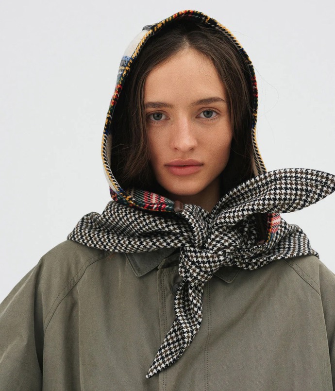 Ruslan Baginskiy Check Hood, 240 USD
