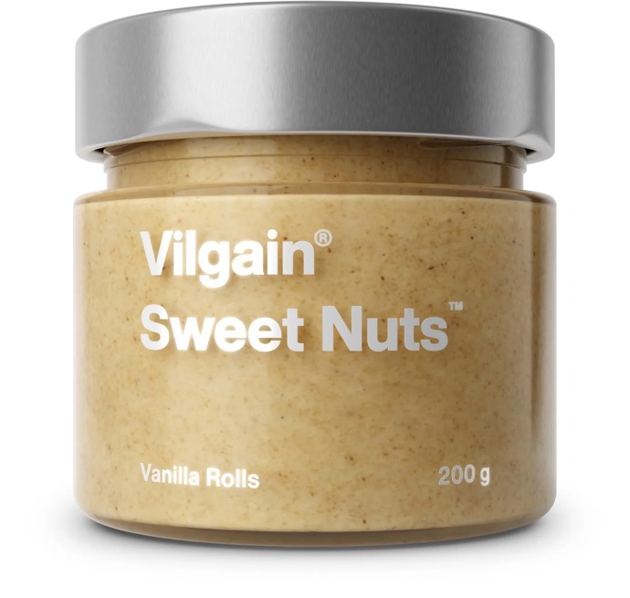  

Vilgain Sweet Nuts, Vanilla Rolls, 169 Kč
