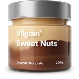 Vilgain Sweet Nuts, Coconut Chocolate, 229 Kč
Vilgain Sweet Nuts, Coconut Chocolate, 229 Kč