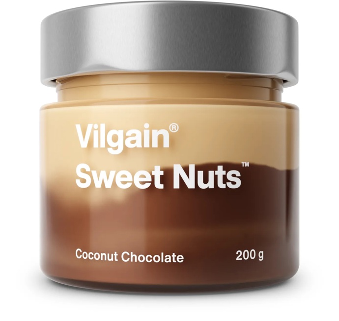 

Vilgain Sweet Nuts, Coconut Chocolate, 229 Kč
