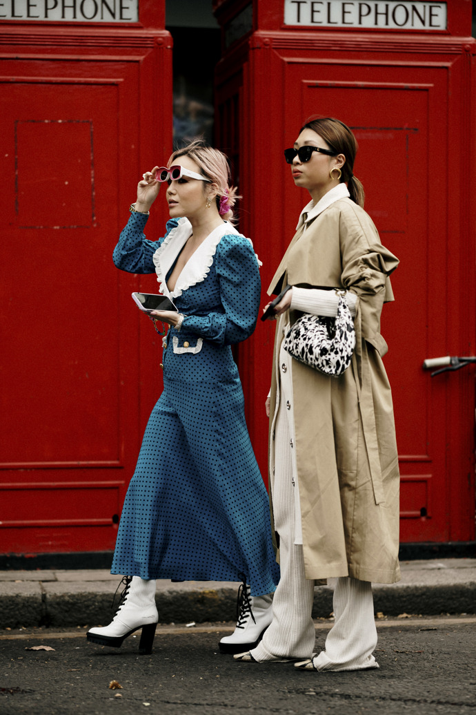 Co se v době fashion weeku nosí v ulicích Londýna?
