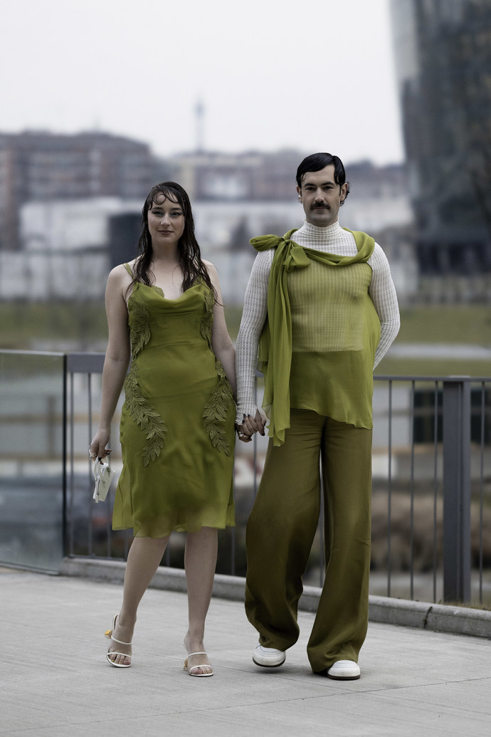 Street style z ulic Milána