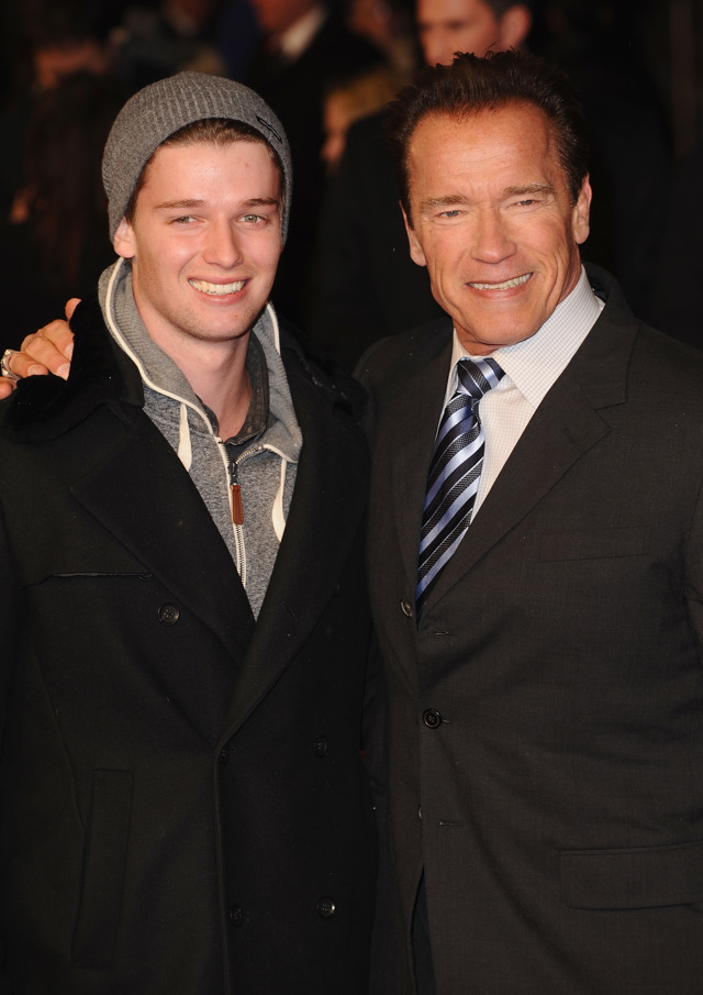 Patrick a Arnold Schwarzeneggerovi
Patrick a Arnold Schwarzeneggerovi
