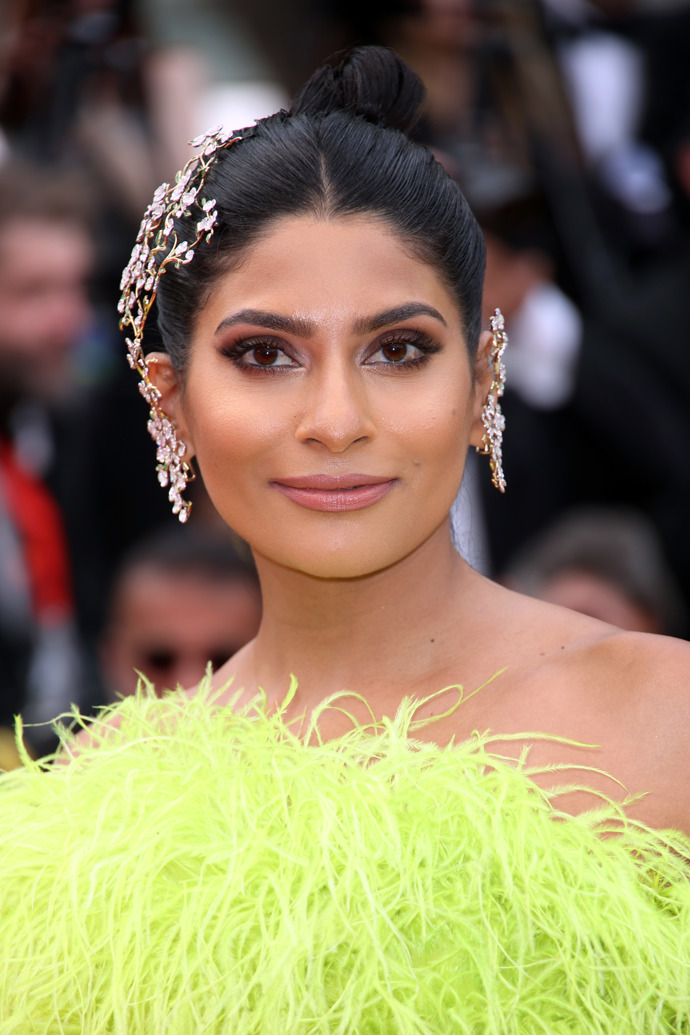 Farhana Bodi na 76. filmovém festivalu v Cannes.
