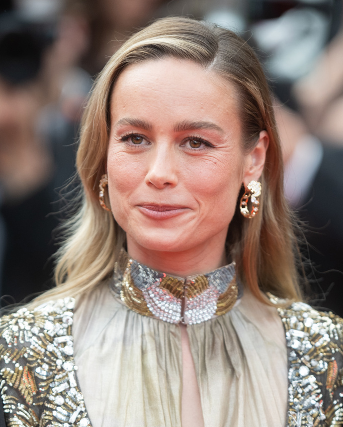 Brie Larson na 76. filmovém festivalu v Cannes.
