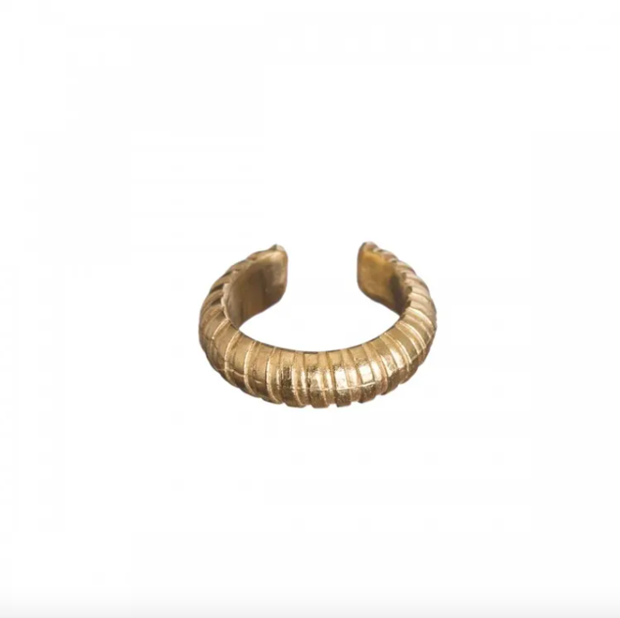 Ear cuff z kolekce Printi zlatý, 1600 Kč, Dana Bezděková Jewellery

