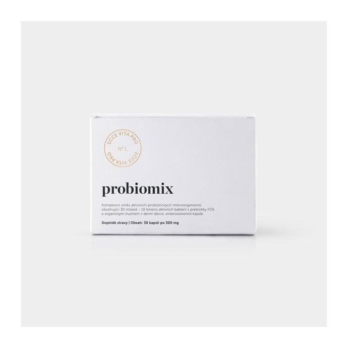 Probiomix pro podporu normální funkce střev, Eccevita, 810 Kč, prodává Eccevita
