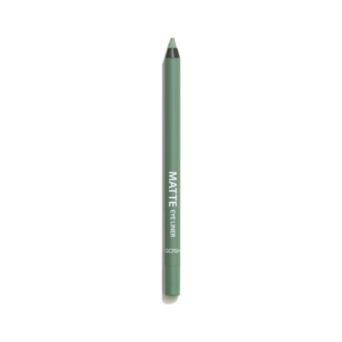 Matná tužka na oči Matte Eye Liner, odstín Alligator, Gosh Copenhagen, 249 Kč, prodává Fann Parfumerie
