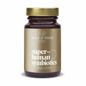 Superhuman Symbiotics, probiotika pro podporu střevního mikrobiomu, Wild & Coco, 369 Kč
Superhuman Symbiotics, probiotika pro podporu střevního mikrobiomu, Wild & Coco, 369 Kč