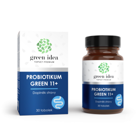Probiotikum PROBIOTIKUM GREEN 11+, stimulující imunitní systém a udržující zdravý trávicí aparát, 298 Kč, Green Idea
Probiotikum PROBIOTIKUM GREEN 11+, stimulující imunitní systém a udržující zdravý trávicí aparát, 298 Kč, Green Idea