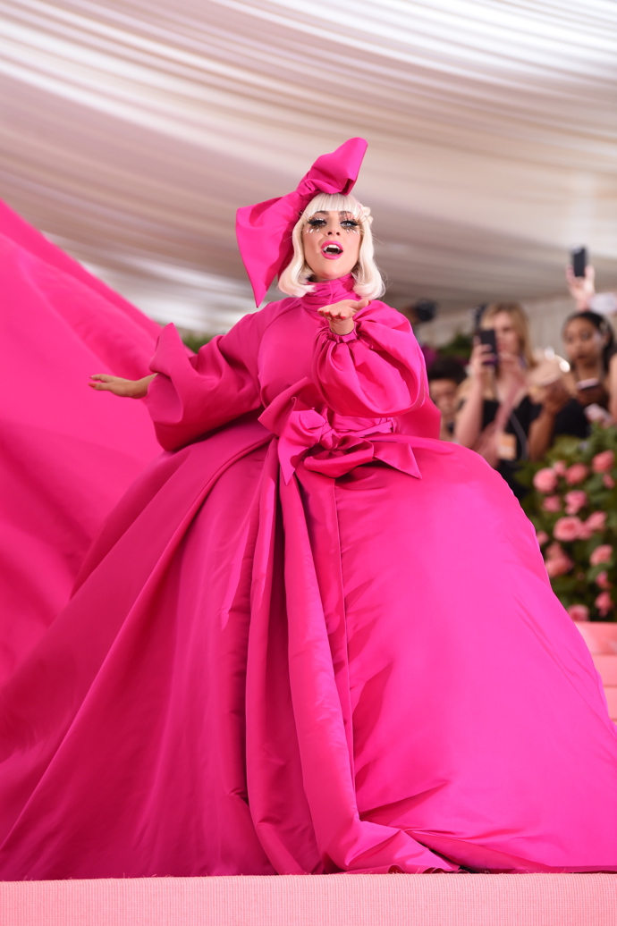 Lady Gaga na Met Gala s podnázvem Celebrating Camp: Notes on Fashion, 2019
