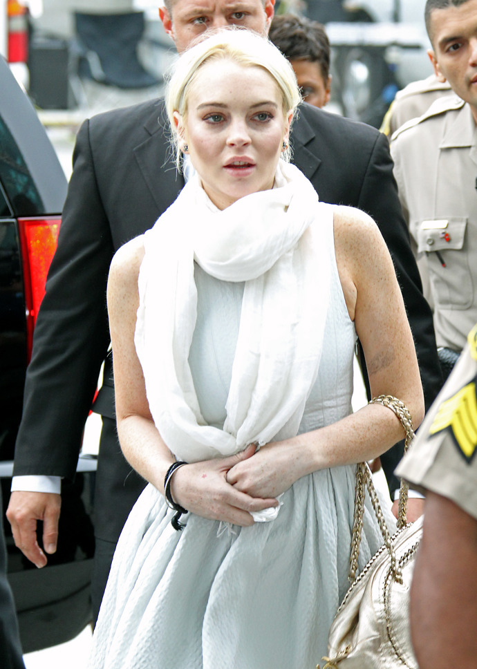  

Herečka Lindsay Lohan kdysi
