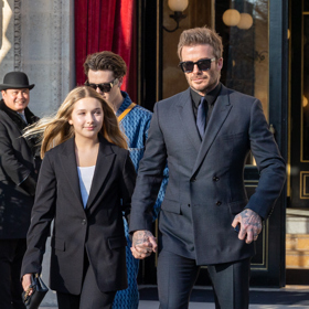 David Beckham a dcera Harper.
David Beckham a dcera Harper.