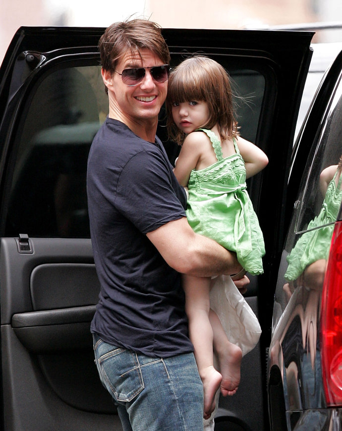  

Tom Cruise s dcerou Suri.
