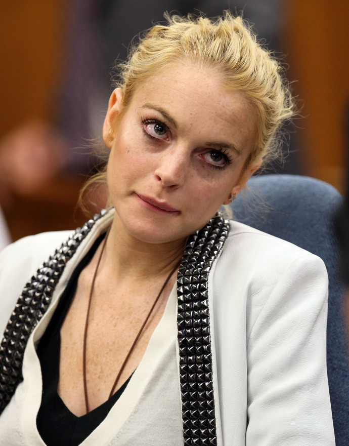  

Herečka Lindsay Lohan kdysi
