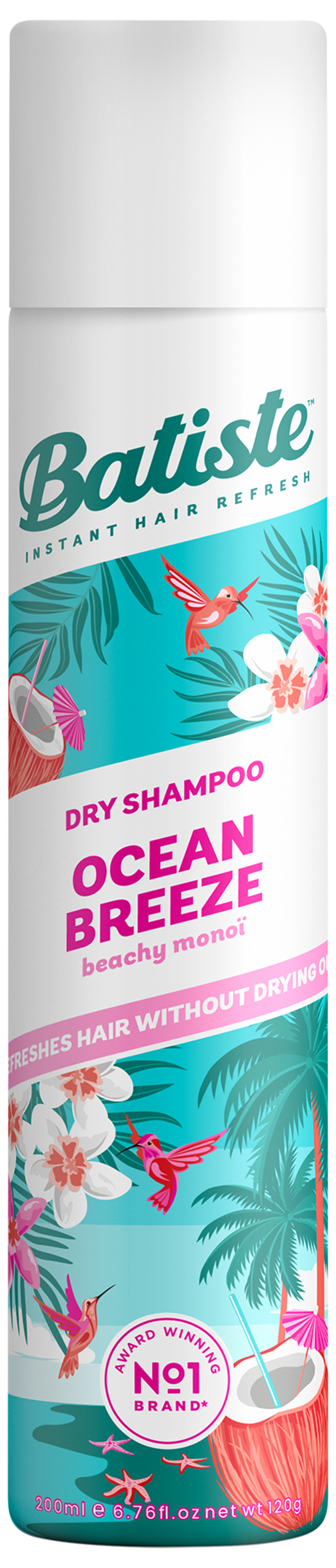  

Suchý šampon Ocean Breeze, 129 Kč, Batiste 

