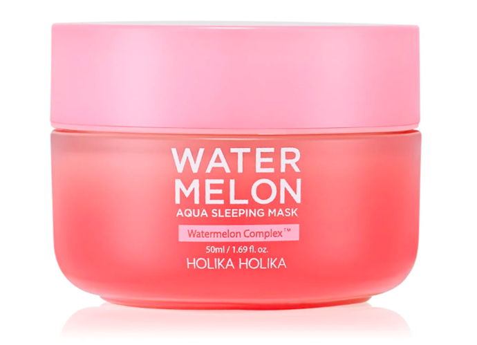  

Noční maska Watermelon Mask, 611 Kč, Holika Holika, prodává Notino 
