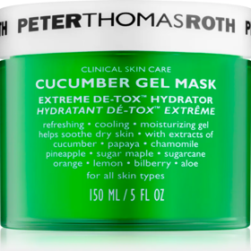 Pleťová maska Cucumber De-Tox, 1959 Kč, Peter Thomas Roth, prodává Notino
Pleťová maska Cucumber De-Tox, 1959 Kč, Peter Thomas Roth, prodává Notino