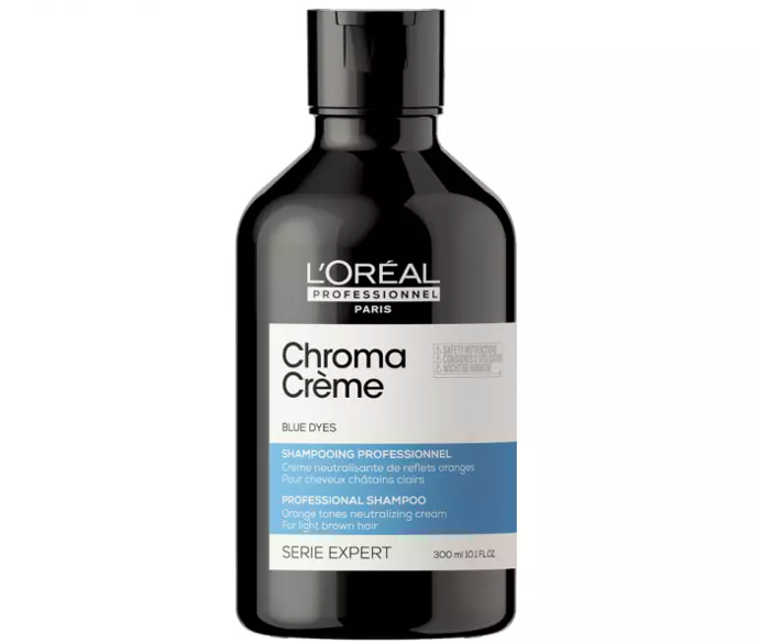 Šampon pro neutralizaci oranžových tónů L’Oréal Professionnel Serie Expert Chroma Créme, 427 Kč, L’Oréal Professionnel
