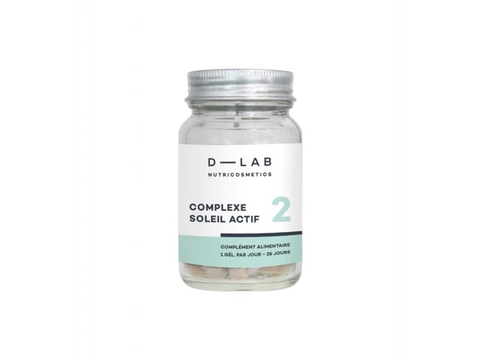  

Complexe Soleil Actif, D-Lab Nutricosmetics, 950 Kč, prodává Infokrása
