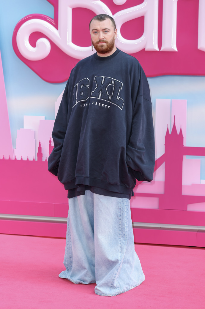  

Sam Smith na premiéře filmu Barbie v Londýně
