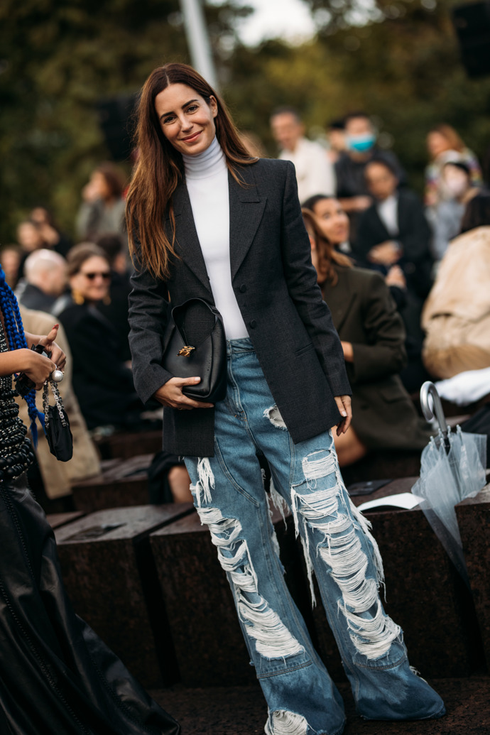  

How to style it: Denimové kalhoty
