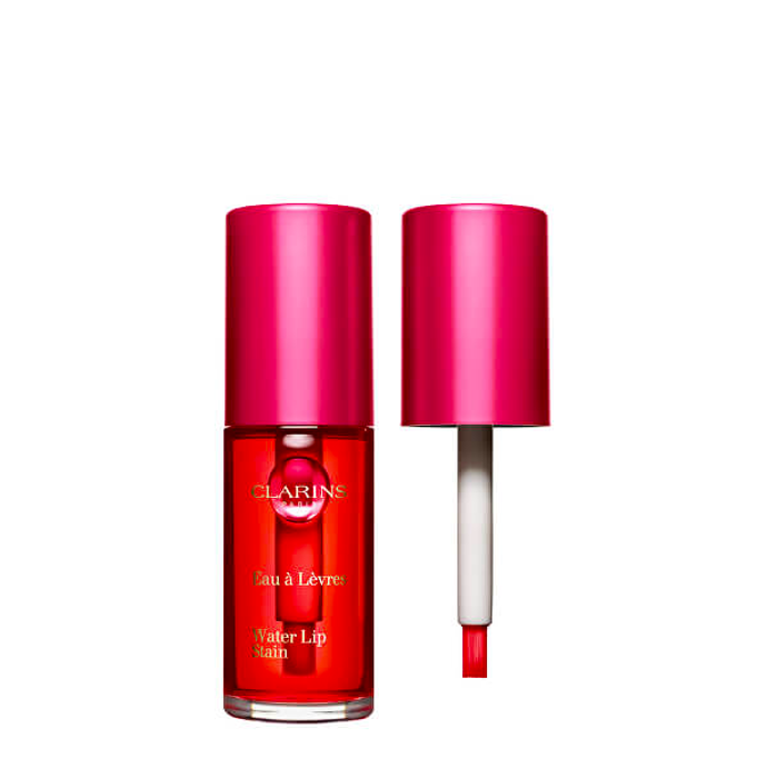  

Pro jemné dotónovaní rtů lesk na rty Water Lip Stain, Clarins, 499 Kč
