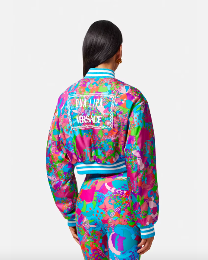  

Floral Summer Crop Bomber Jacket, Versace, 57 895 Kč
