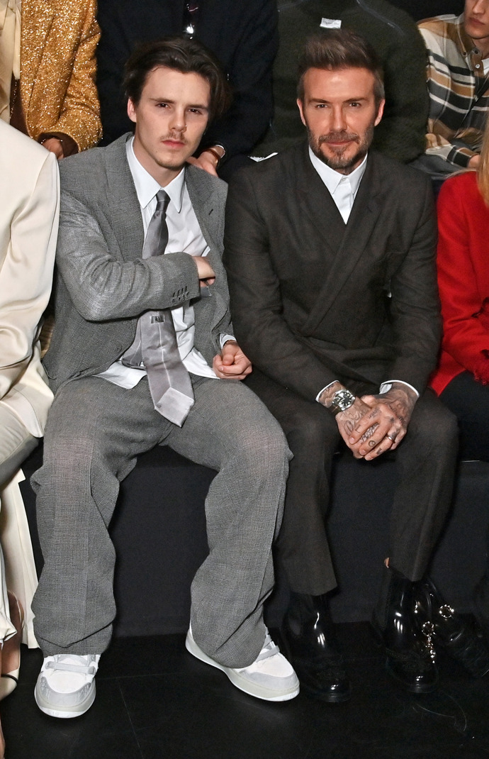  

Fotbalista a fashion ikona David Beckham v průběhu let své kariéry a manželství 
