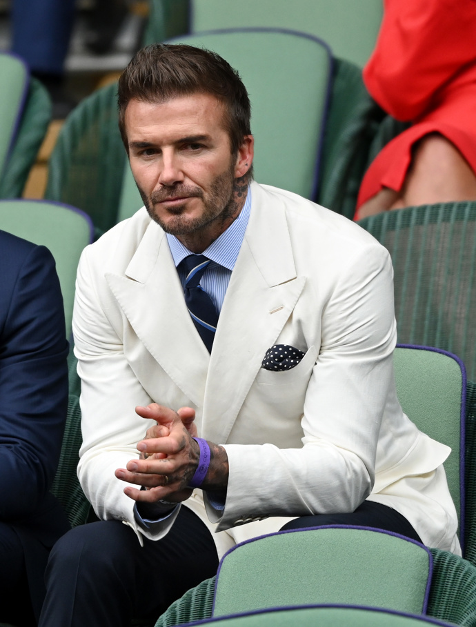  

Fotbalista a fashion ikona David Beckham v průběhu let své kariéry a manželství 

