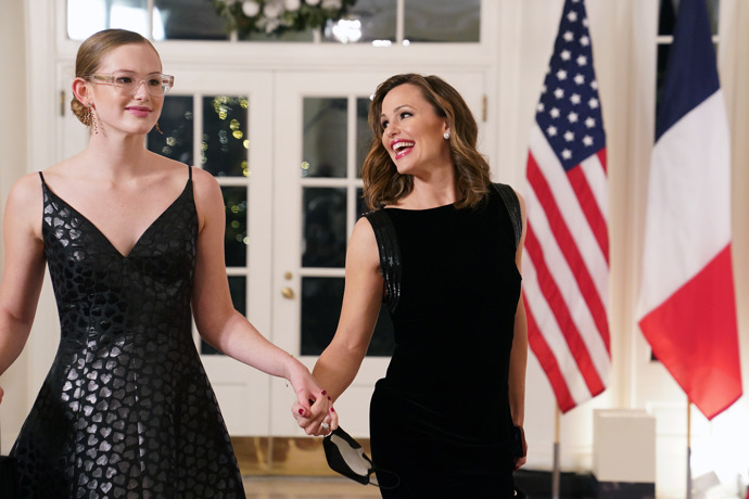  

Violet Affleck a Jennifer Garner
