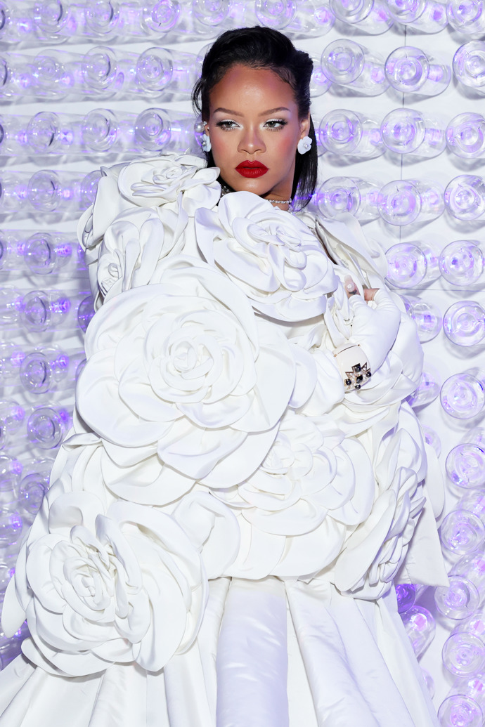  

Během svých koncertů Rihanna chce, aby v její šatně byla striktně udržovaná teplota 22,5 stupně, aby byly k dispozici tři zvlhčovače vzduchu a vybavená byla bílým čalouněným nábytkem a ručníky. K dispozici jí musí být také desítky různých nápojů, včetně piva Corona, kokosové vody Vita Coco, vodky Grey Goose a whisky Jack Daniel's. Jako snack si dává gumové medvídky, slané pálivé křupky Cheetos Crunchy Flamin' Hot, zelené olivy plněné česnekem a požaduje také suroviny pro jejího soukromého kuchaře, aby jí uvařil večeři. Rihanna dále požadovala, aby jí v šatně voněly pouze svíčky Archipelago Black Forest Candles. Promotéři prý dostali přísné pokyny, že žádné jiné svíčky nebudou akceptovány.
