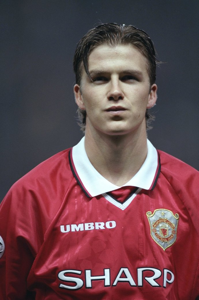  

Fotbalista a fashion ikona David Beckham v průběhu let své kariéry a manželství 
