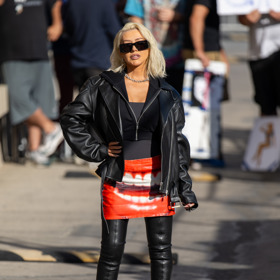  

Christina Aguilera ve své aktuální formě. Momentálně opět obléká velikost XS
