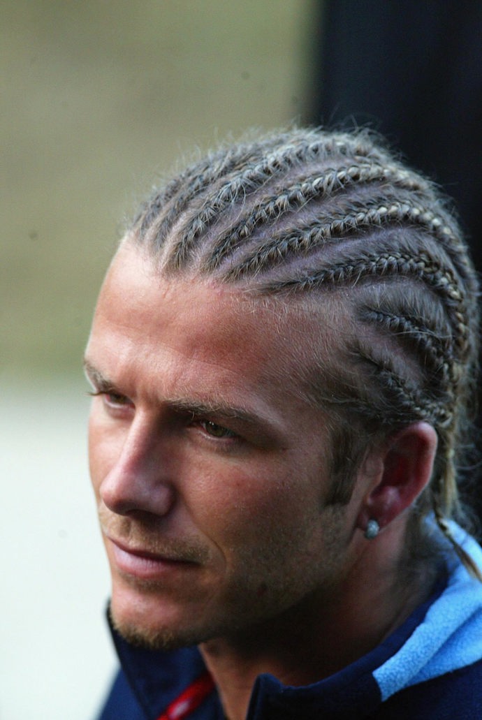  

Fotbalista a fashion ikona David Beckham v průběhu let své kariéry a manželství 

