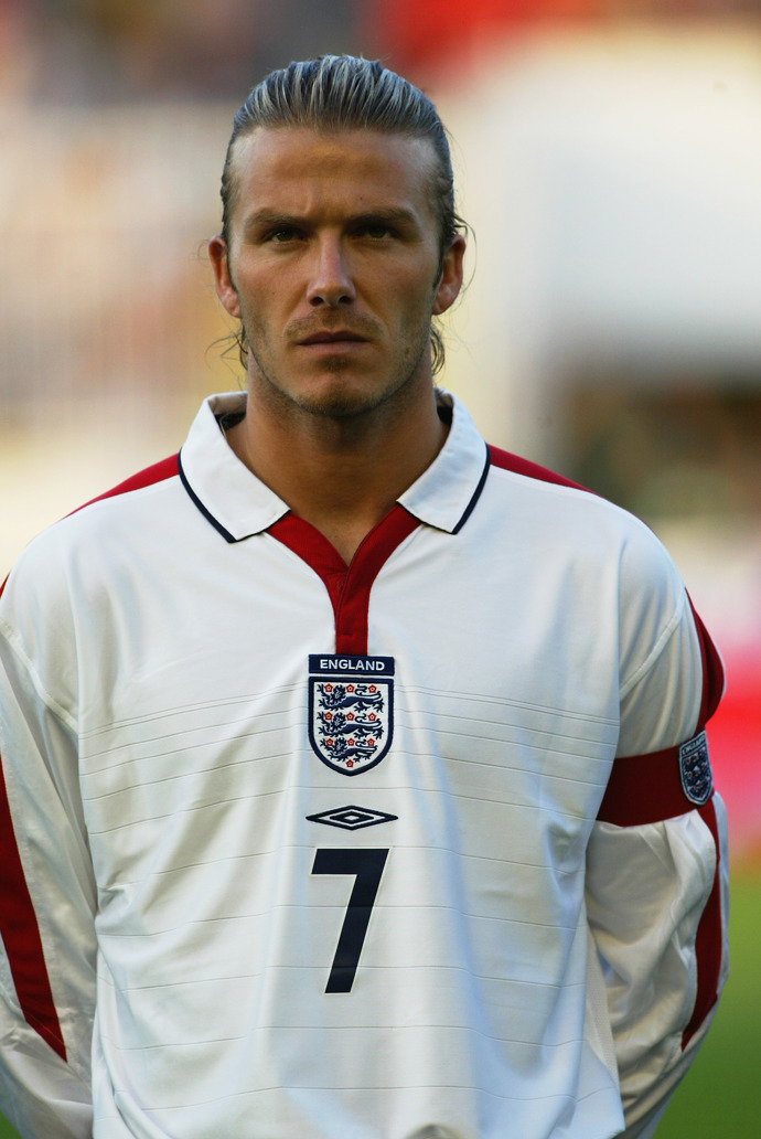  

Fotbalista a fashion ikona David Beckham v průběhu let své kariéry a manželství 
