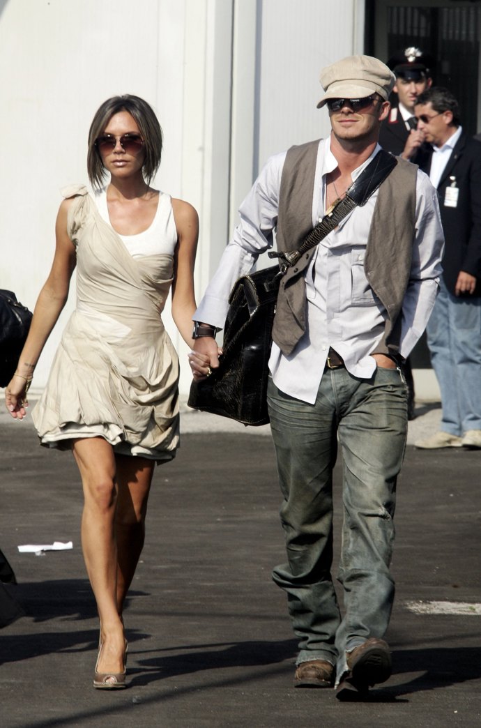  

Fotbalista a fashion ikona David Beckham v průběhu let své kariéry a manželství 
