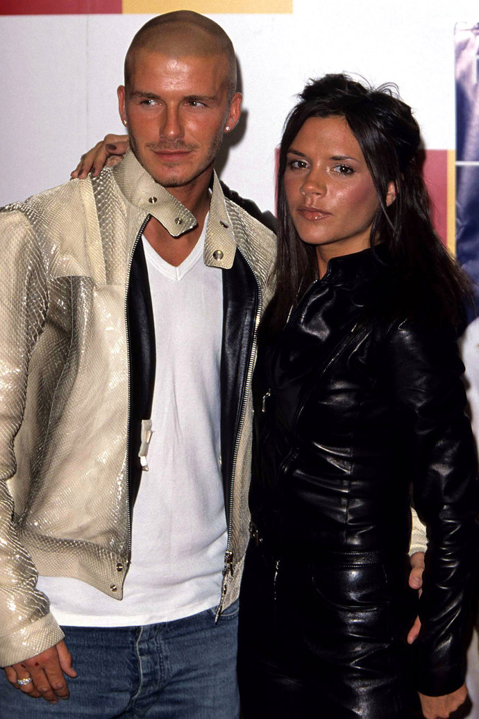  

Fotbalista a fashion ikona David Beckham v průběhu let své kariéry a manželství 
