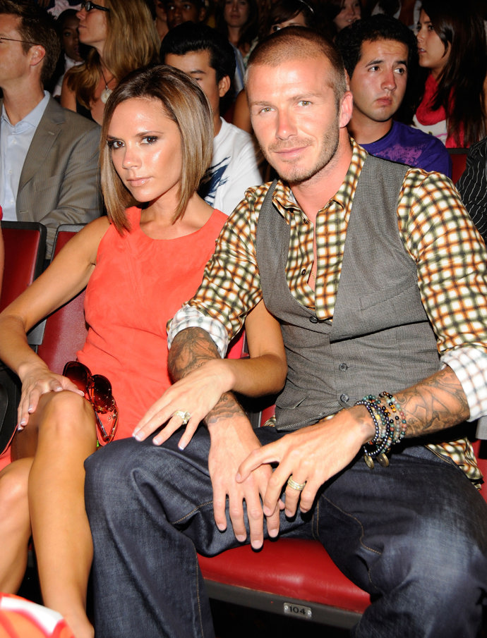  

Fotbalista a fashion ikona David Beckham v průběhu let své kariéry a manželství 

