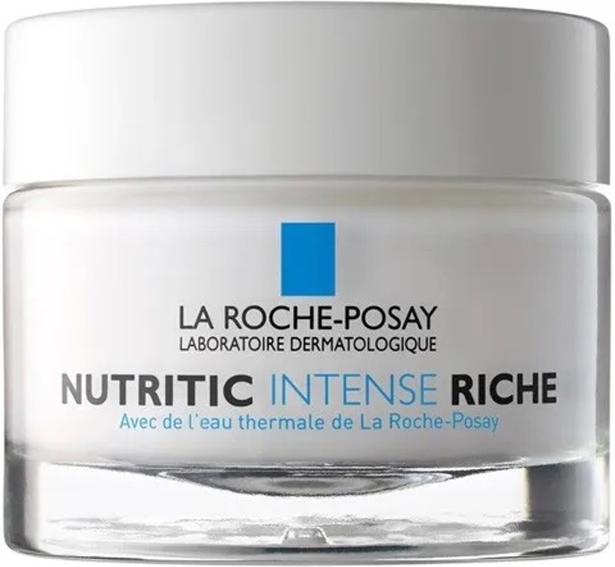 Vyživující krém Nutritic Riche, La Roche-Posay, 789 Kč, prodává Pilulka.cz

Vyživující krém pro velmi suchou pleť zaručí potřebný komfort, pružnost i zklidnění. Intenzivně zklidňuje bolestivé pnutí, pálení a štípání velmi suché citlivé pleti. Bohatý krém intenzivně obnovuje vrchní vrstvu epidermis.
