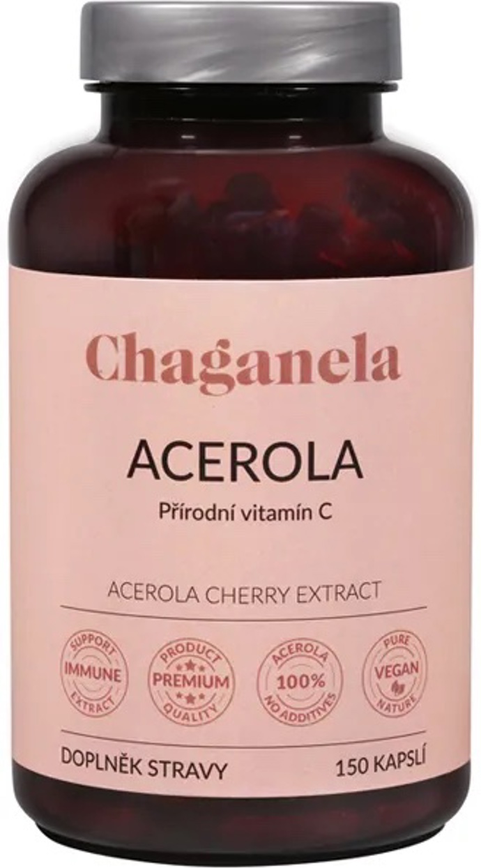  

Přírodní vitamin C Chaganela Acerola, 349 Kč, prodává Pilulka.cz
