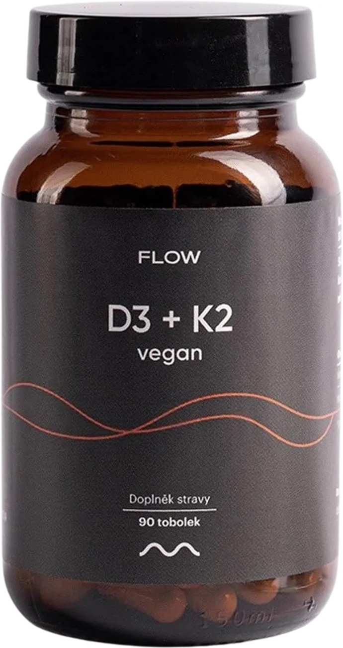  

Flow D3 + K2, vitamin D spolu v synergické kombinaci s vitaminem K2, 490 Kč, prodává Pilulka.cz
